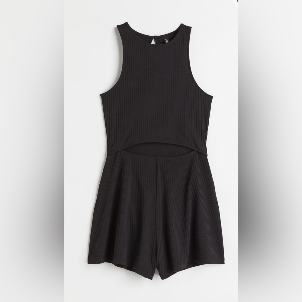 H&M ribbed romper- like new